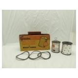 Massey-Harris cardboard Oil Filter Cartridge box
