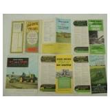 (6)-John Deere implement sales booklets