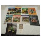 (10)-John Deere Lawn & Garden/Compact Tractors sales literature items