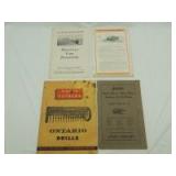 Misc. literature lot (4)-items