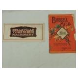 (2)-sales literature items
