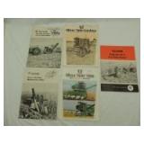 (5)-Oliver picker/combine sales brochures/booklets