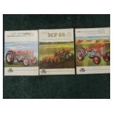 (3)-Massey Ferguson tractor sales booklets