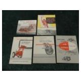 (5)-Massey-Harris implement, etc. sales booklets/brochures
