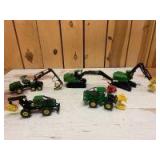 1/50 Scale Ertl John Deere (5)-forestry machines