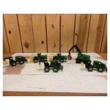 1/50 Scale Ertl John Deere (6)-forestry machines
