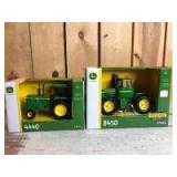 1/32 Scale Ertl/TOMY John Deere (2)-tractors