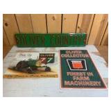(3)-Oliver metal signs