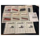 (10+) Case International Combine Brochures/Spec Sheets