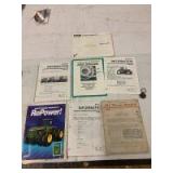 Miscellaneous Literature and JD keychain