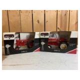 1/16 Scale Scale Models International/Farmall (2)-tractors on rubber