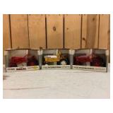 1/16 Scale Ertl Farmall/International (3)-different variation Cub tractors
