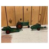 1/16 Scale Slik Oliver (3)-rebuilder, etc. items w/solid rubber wheels