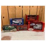 Various Scale Ertl/RC2 True Value (5)-vehicle banks