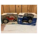 1/16 Scale Ertl/Scale Models Ford (2)-tractors