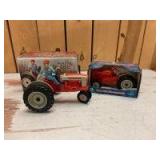 1/16 Scale Ertl Ford (2)-tractors w/fenders