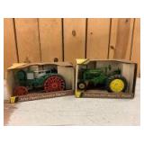 1/16 Scale Ertl John Deere (2)-tractors