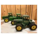 1/16 Scale Ertl John Deere (3)-articulated 4WD w/duals