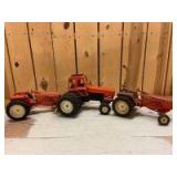 1/16 Scale Ertl Allis Chalmers (3)-rebuilder wide front tractors