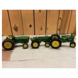 1/16 Scale Ertl John Deere (3)-tractors