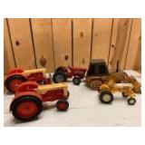 1/16 Scale Ertl Case/International (5)-wide front tractors