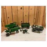 Various Scale Eska/Ertl John Deere (6)-rebuilder items