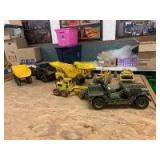 Various Scale Tonka/Nylint (9)-rebuilder construction machines