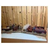 Various Scale Reproduction (4)-cast iron horse drawn wagons