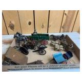 Various Scale J.Hill & Co./Britains/Stanley, etc. (12)-items