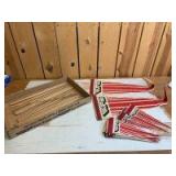 White Farm Equipment "WFE" cloth pennants