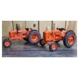 1/16 Scale Spec Cast Case (2)-tractors w/fenders