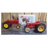 1/16 Scale Spec Cast Massey Harris (2)-wide front tractors w/fenders