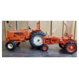1/16 Scale Ertl/Scale Models Allis Chalmers (2)-Collector Edition tractors w/fenders