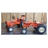 1/16 Scale Spec Cast Allis Chalmers (2)-wide front tractors w/fenders