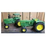 1/16 Scale Ertl John Deere (2)-wide front tractors