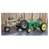 1/16 Scale Ertl John Deere (2)-narrow front tractors