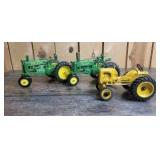 1/16 Scale Ertl/Spec Cast John Deere (3)-tractors