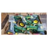 1/16 Scale Yoder John Deere (5)-720/730 Diesel rebuilder tractors w/3-pt. and fenders
