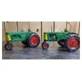 1/16 Scale Spec Cast Oliver (2)-narrow front tractors w/fenders