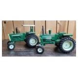 1/16 Scale Scale Models Oliver (2)-Collector Edition wide front tractors w/fenders and 3-pt.