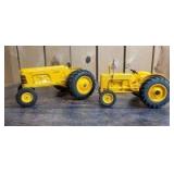 1/16 Scale Spec Cast Oliver (2)-Collector Edition industrial wide front tractors w/fenders