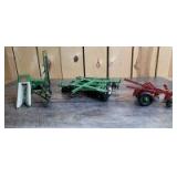 1/16 Scale Ertl/Customized Slik Oliver (3)-implements