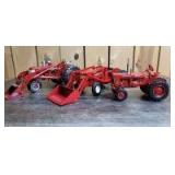 1/16 Scale Ertl/Spec Cast Farmall/International (3)-tractors w/fenders