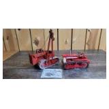 1/16 Scale Ertl/Spec Cast International Harvester (2)-crawlers