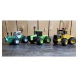 1/32 Scale Ertl Oliver/Steiger (3)-articulated 4WD tractors