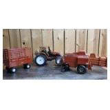 1/16 Scale Ertl/Spec Cast Fiat Agri/Hesston (3)-items