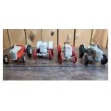 1/16 Scale Ertl Ford/Fordson (4)-wide front tractors