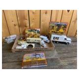 Various Scale Ertl/Tonkin/Norscot/Matchbox, etc. Caterpillar (18)-items