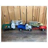 1/24 Scale DG Productions, etc. (4)-plastic trucks