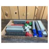 1/64 Scale Ertl (10)-tandem axle tractors w/tandem axle trailers